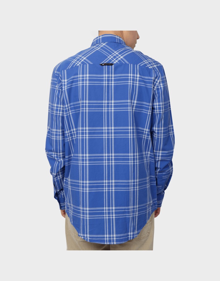 REG POPLIN CHECK SHIRT