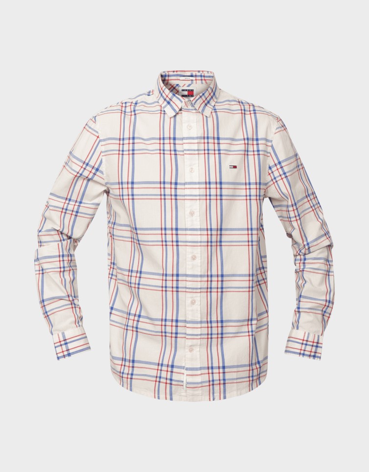 REG POPLIN CHECK SHIRT