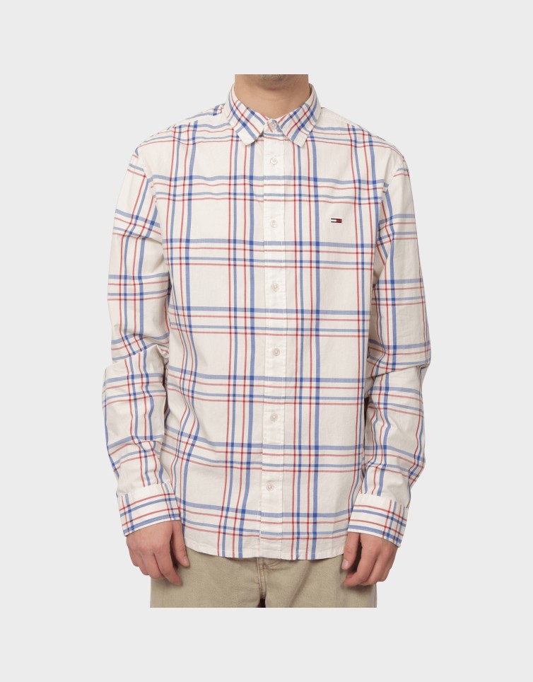 REG POPLIN CHECK SHIRT