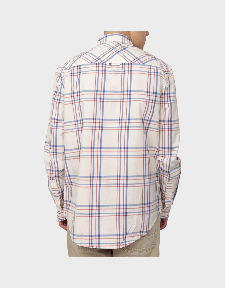 REG POPLIN CHECK SHIRT