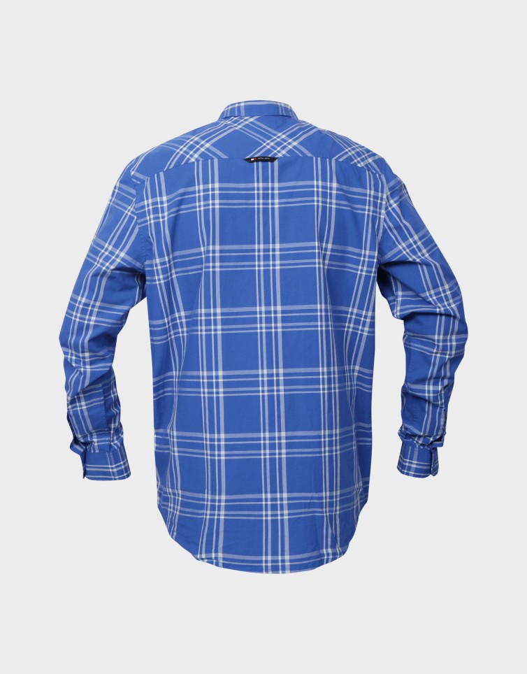 REG POPLIN CHECK SHIRT