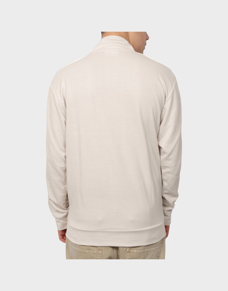 SWEAT ZIP HIGH NECK