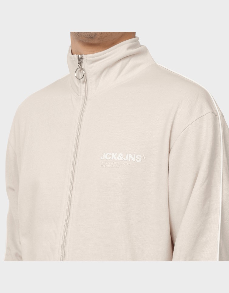 SWEAT ZIP HIGH NECK