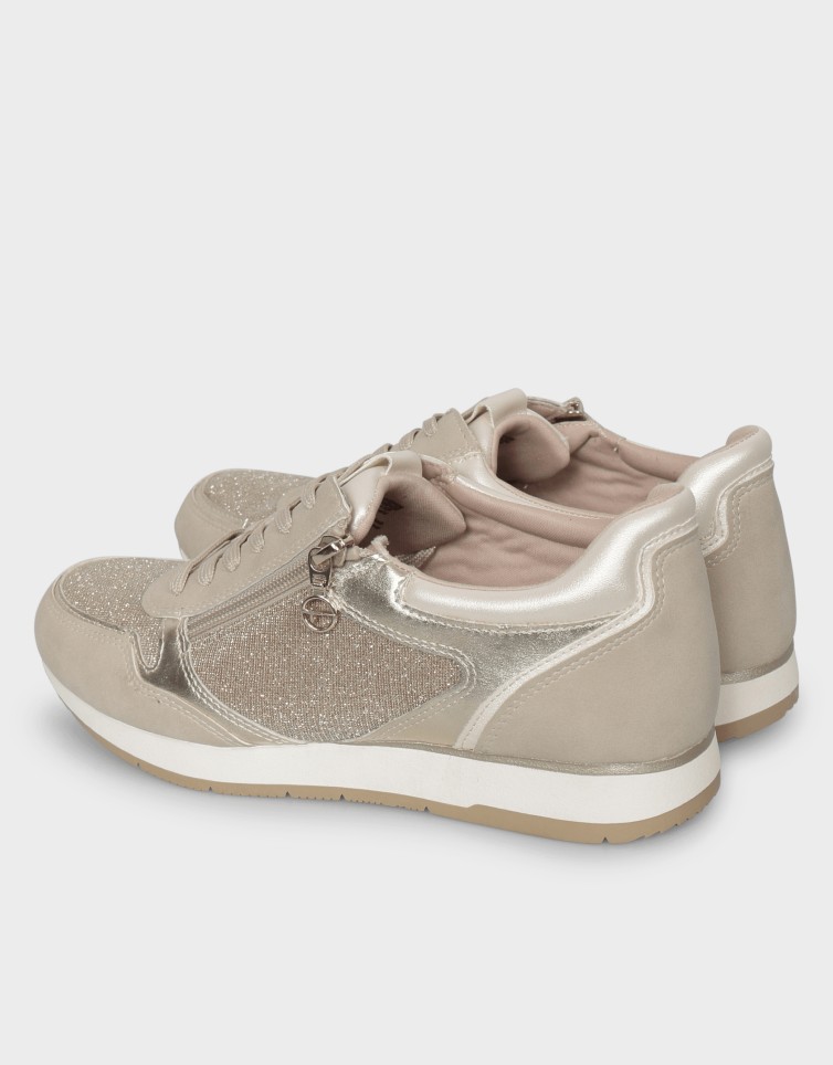 GOLD CASUAL SNEAKERS