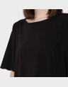 WORLD S/S BOXY SLIT TOP