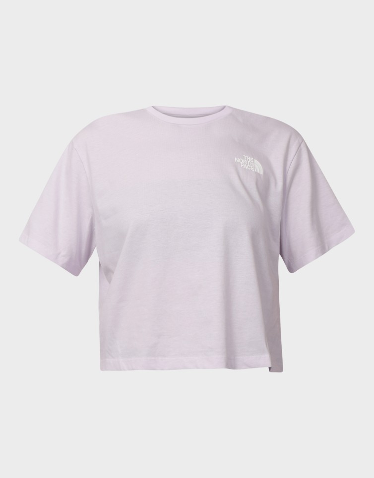 W CROPPED SIMPLE DOME TEE