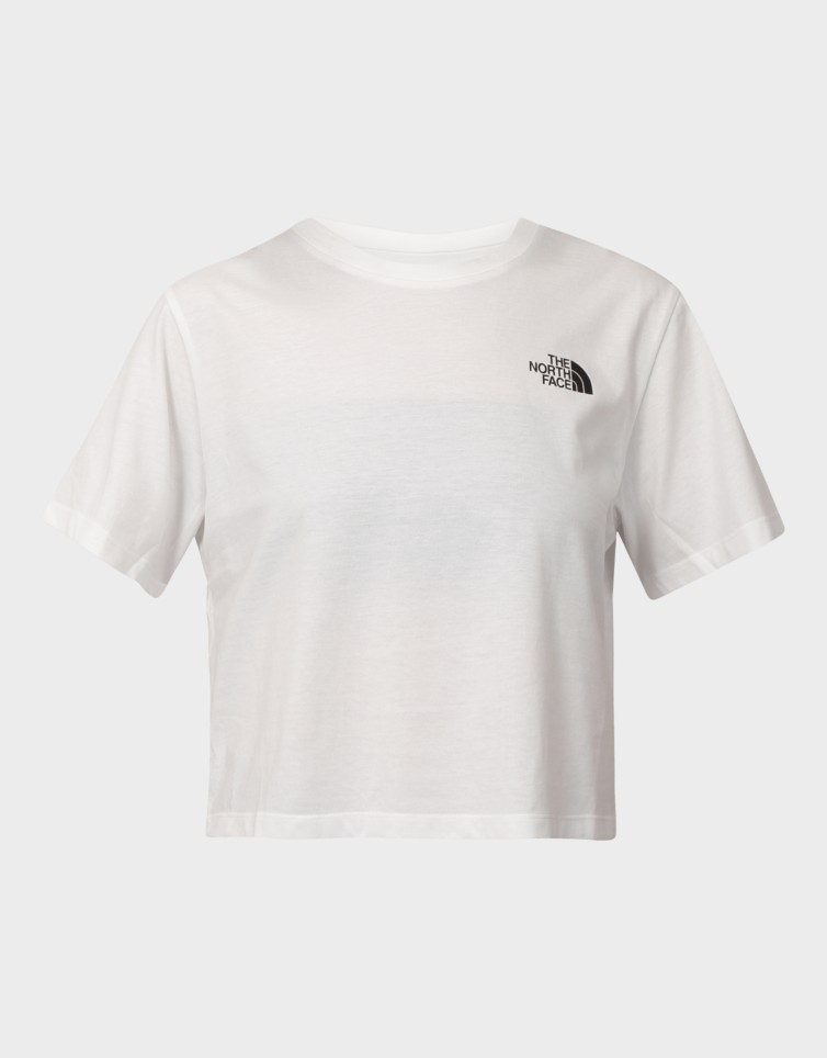 W CROPPED SIMPLE DOME TEE