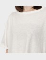 WORLD S/S BOXY SLIT TOP