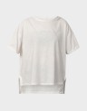 WORLD S/S BOXY SLIT TOP