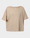 WORLD S/S BOXY SLIT TOP
