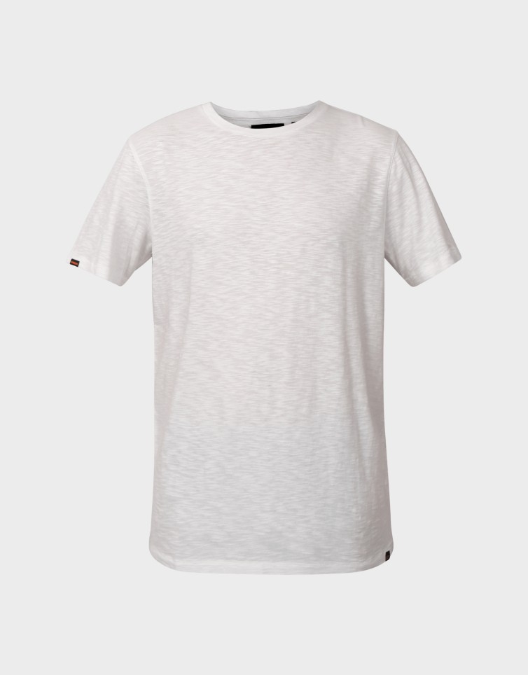 STUD CREW NECK SLUB SS T-SHIRT