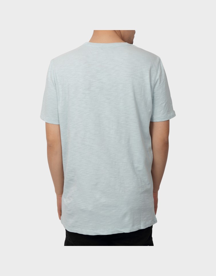 STUD CREW NECK SLUB SS T-SHIRT