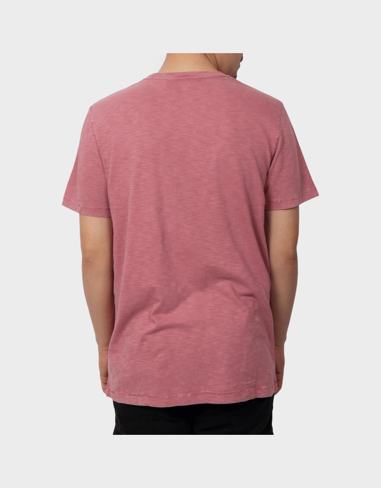 STUD CREW NECK SLUB SS T-SHIRT