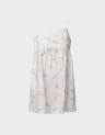 POPLIN BACK TIE STRAP DRESS