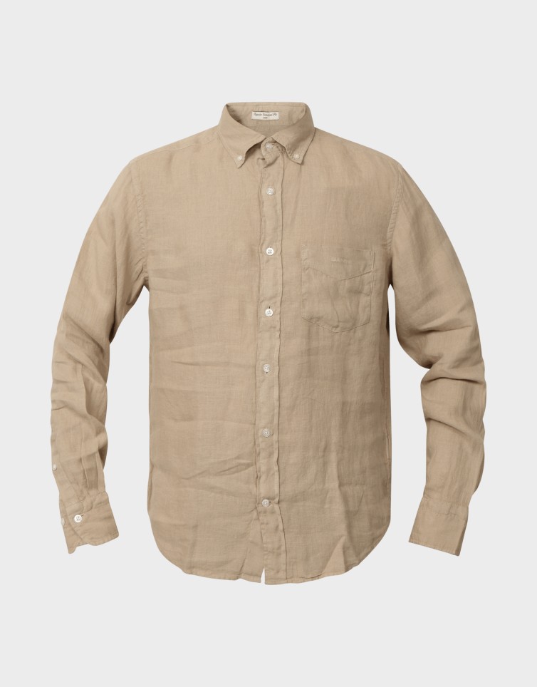 DYED LINEN SHIRT