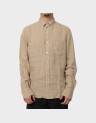 DYED LINEN SHIRT