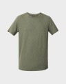 STUD CREW NECK SLUB SS T-SHIRT