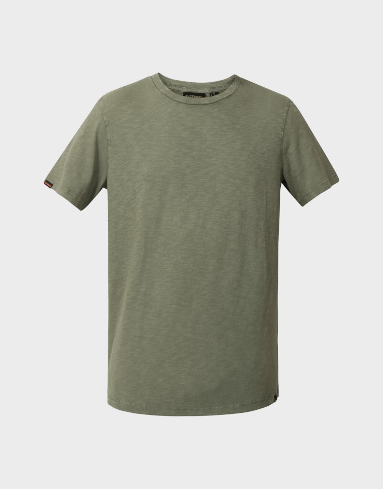 STUD CREW NECK SLUB SS T-SHIRT