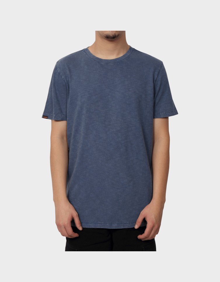 STUD CREW NECK SLUB SS T-SHIRT