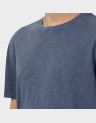 STUD CREW NECK SLUB SS T-SHIRT
