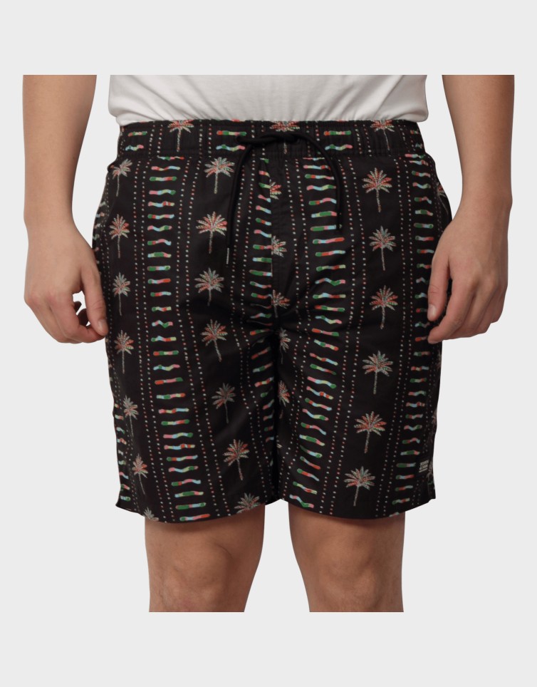 TROPICAL PRINT SWIMSHORTS