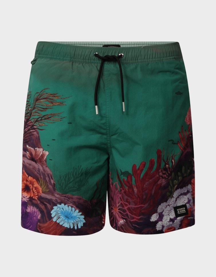 SWIM SHORT SEA PRINT