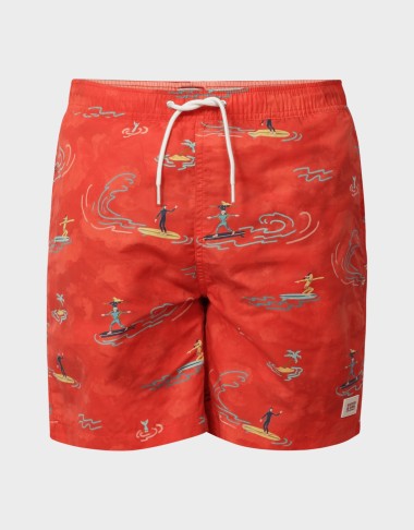 TROPICAL PRINT SWIMSHORTS