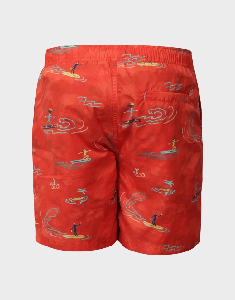 TROPICAL PRINT SWIMSHORTS
