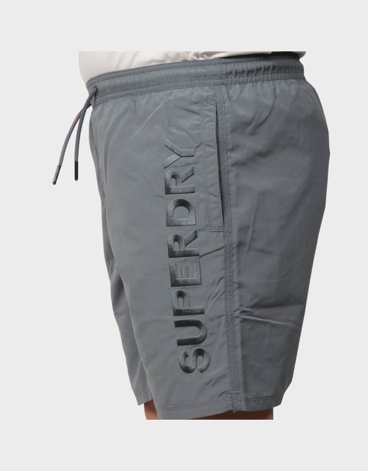 PREMIUM EMB 17" SWIM SHORT
