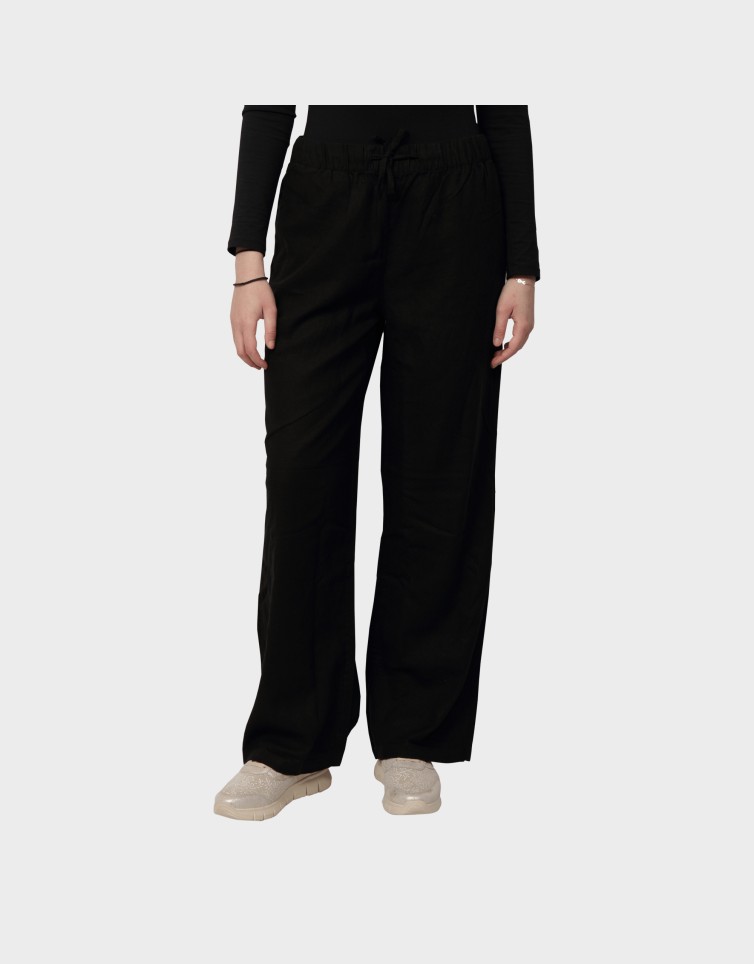 CARO LINEN PULL-UP PANT