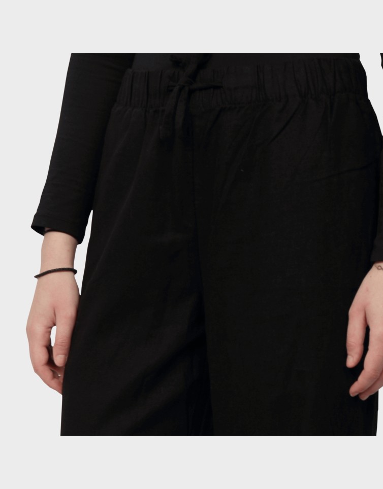 CARO LINEN PULL-UP PANT