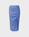 SAIA MIDI FLORAL SKIRT