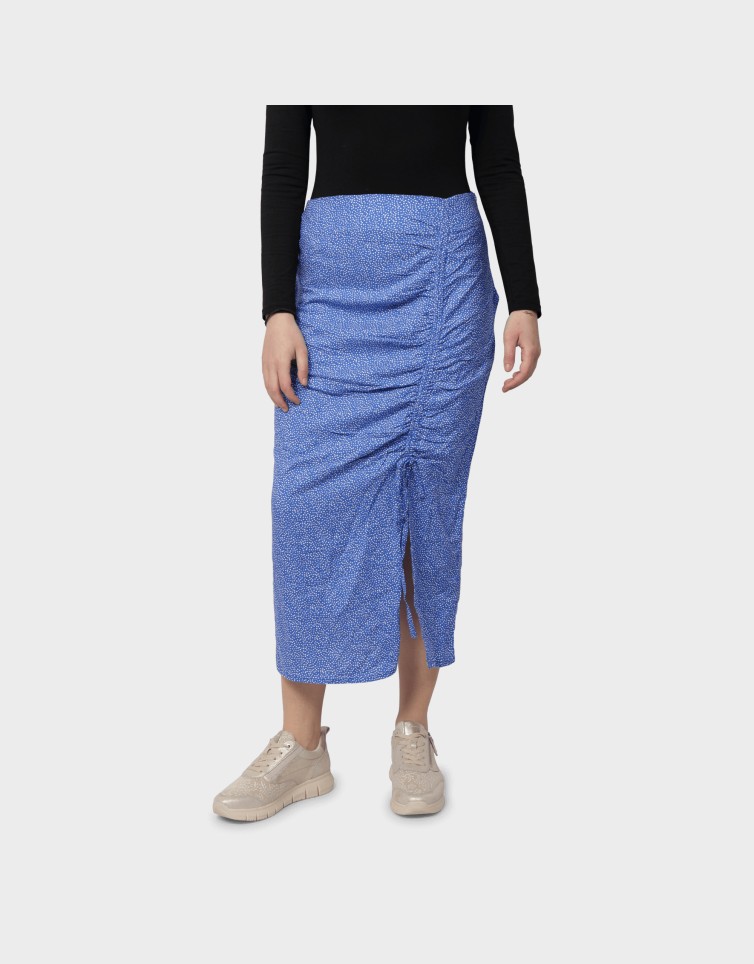 SAIA MIDI FLORAL SKIRT