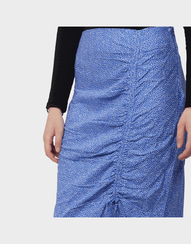 SAIA MIDI FLORAL SKIRT