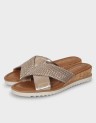 WEDGE BRAID MULES