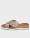 WEDGE BRAID MULES