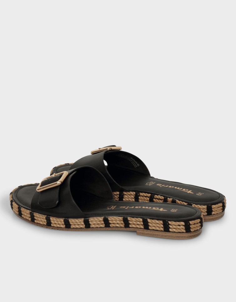 BUCKLE MULES