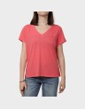 STUDIOS SLUB EMB VEE TEE