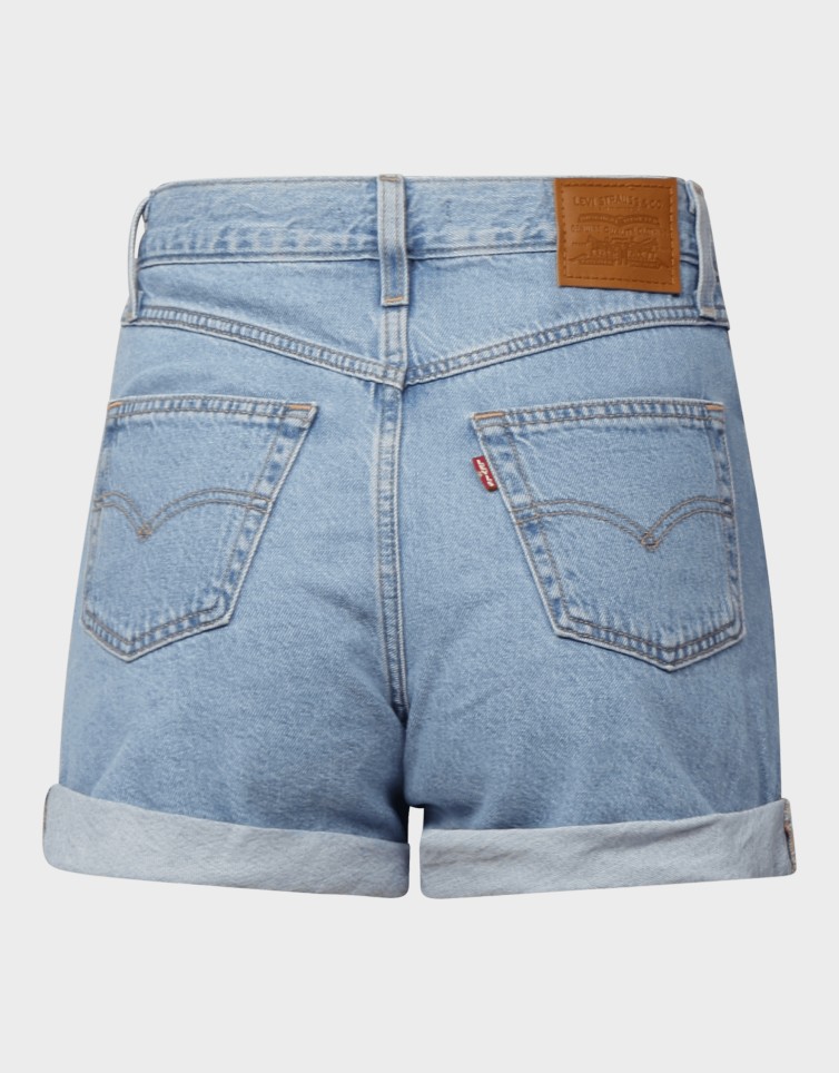 ROLLED 80S MOM SHORTS