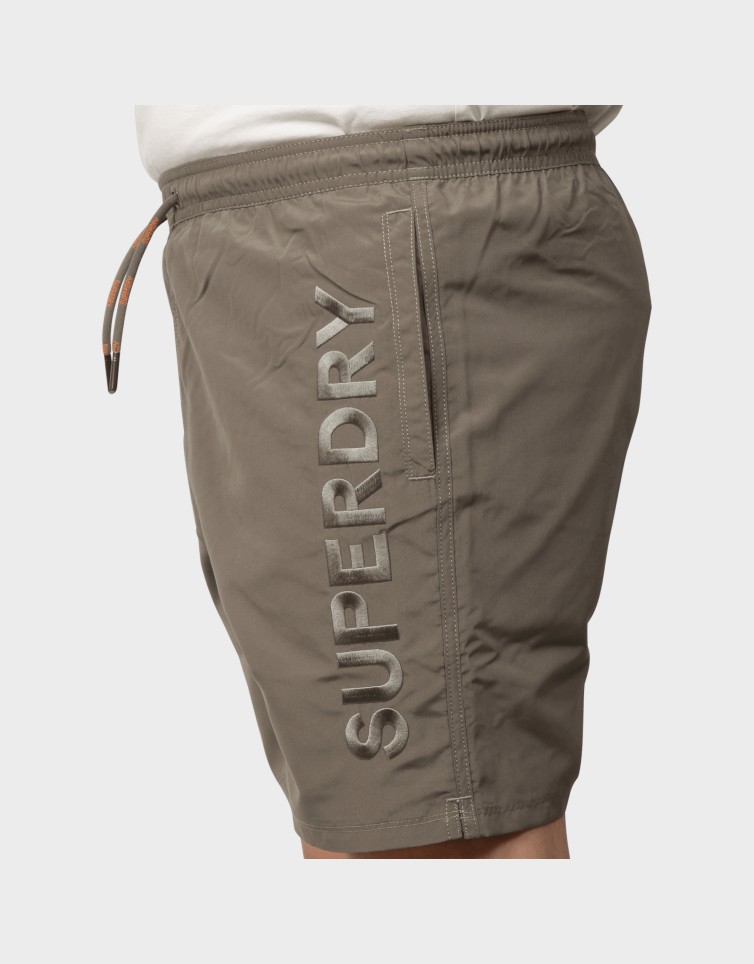 PREMIUM EMB 17" SWIM SHORT