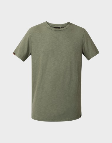 STUD CREW NECK SLUB SS T-SHIRT
