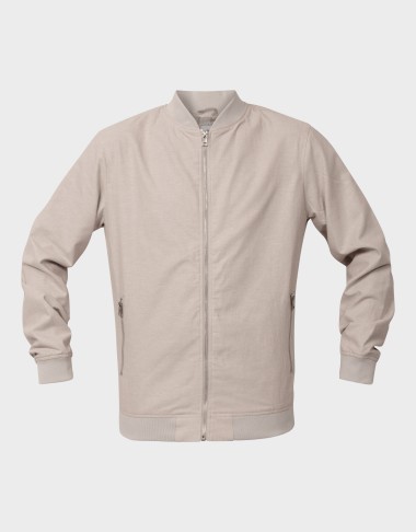 SUMMER LINEN BOMBER