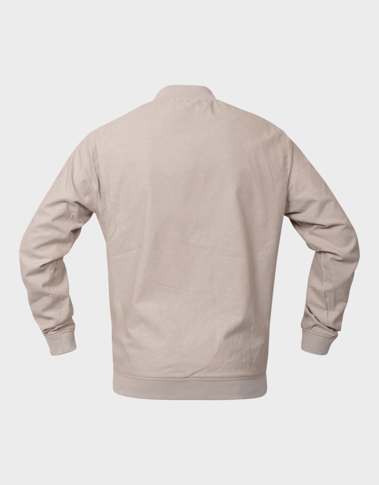 SUMMER LINEN BOMBER