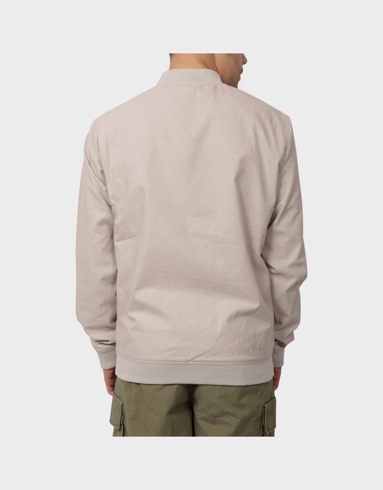 SUMMER LINEN BOMBER