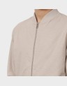 SUMMER LINEN BOMBER