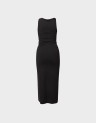 LEA S/L LONG SLIT DRESS JRS