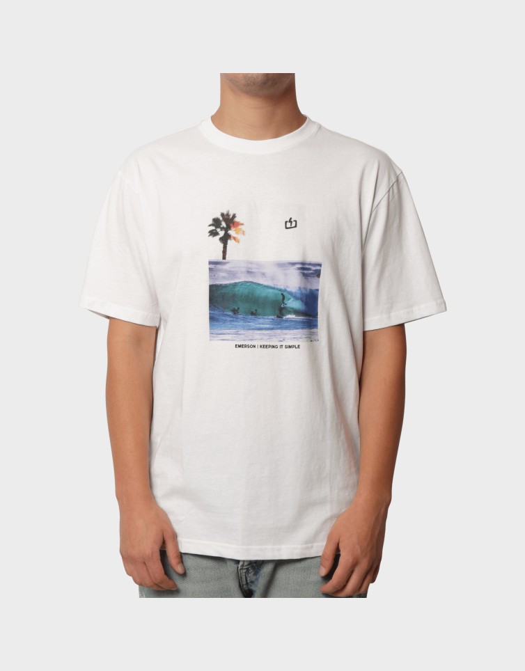 BEACH LOGO TEE