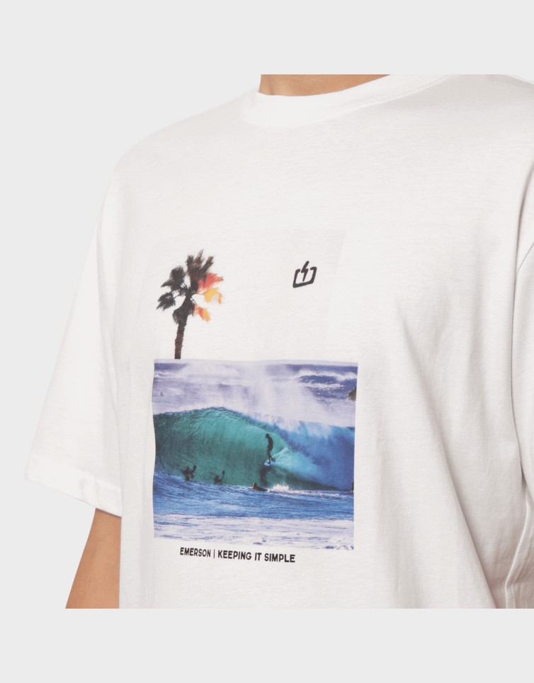 BEACH LOGO TEE