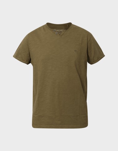 BASIC BUTTON T-SHIRT