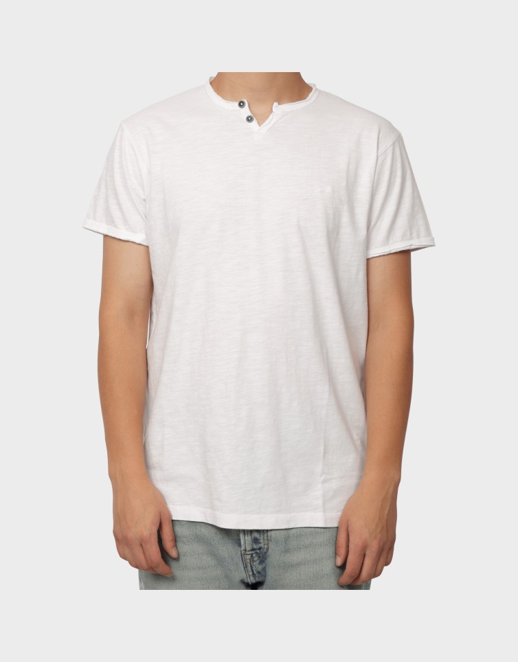 BASIC BUTTON T-SHIRT